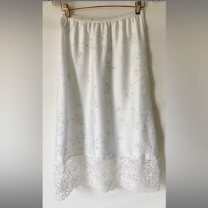 vintage silk skirt